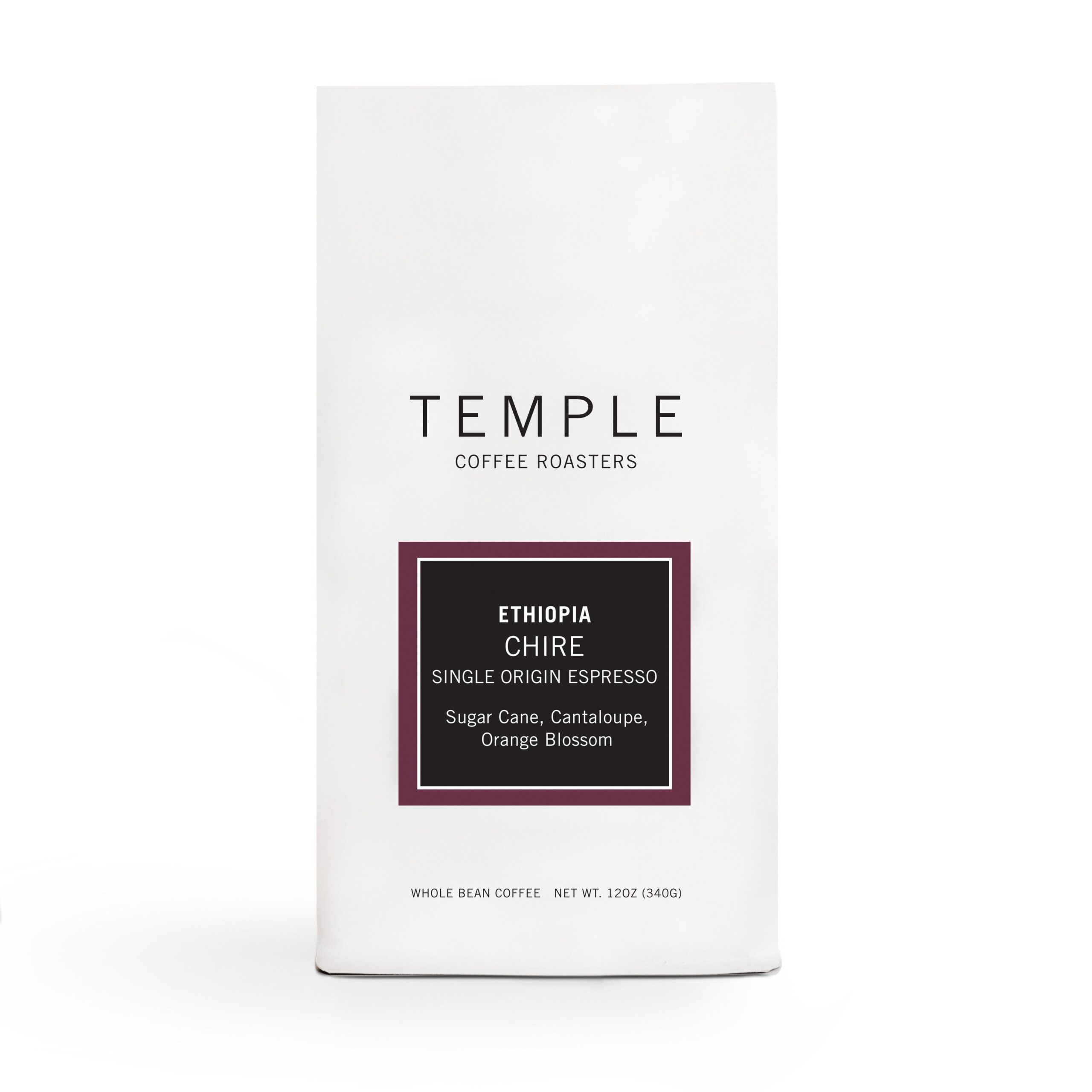 Ethiopia Chire Natural Single Origin Espresso by Temple Coffee