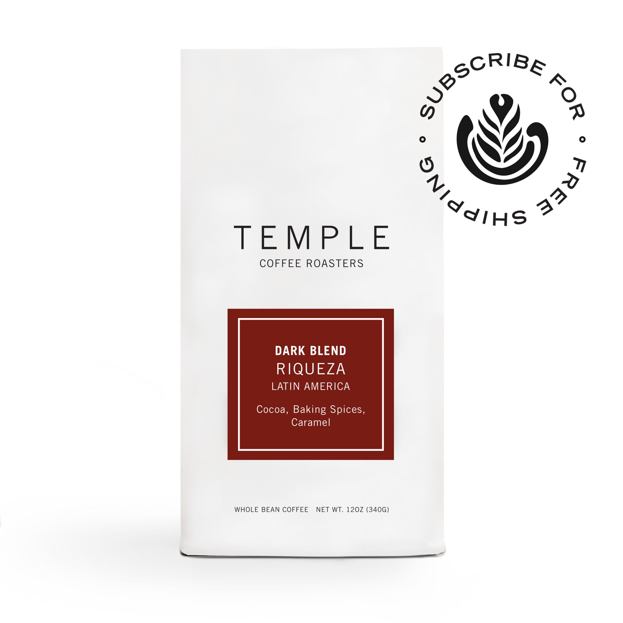Riqueza Dark Blend by Temple Coffee