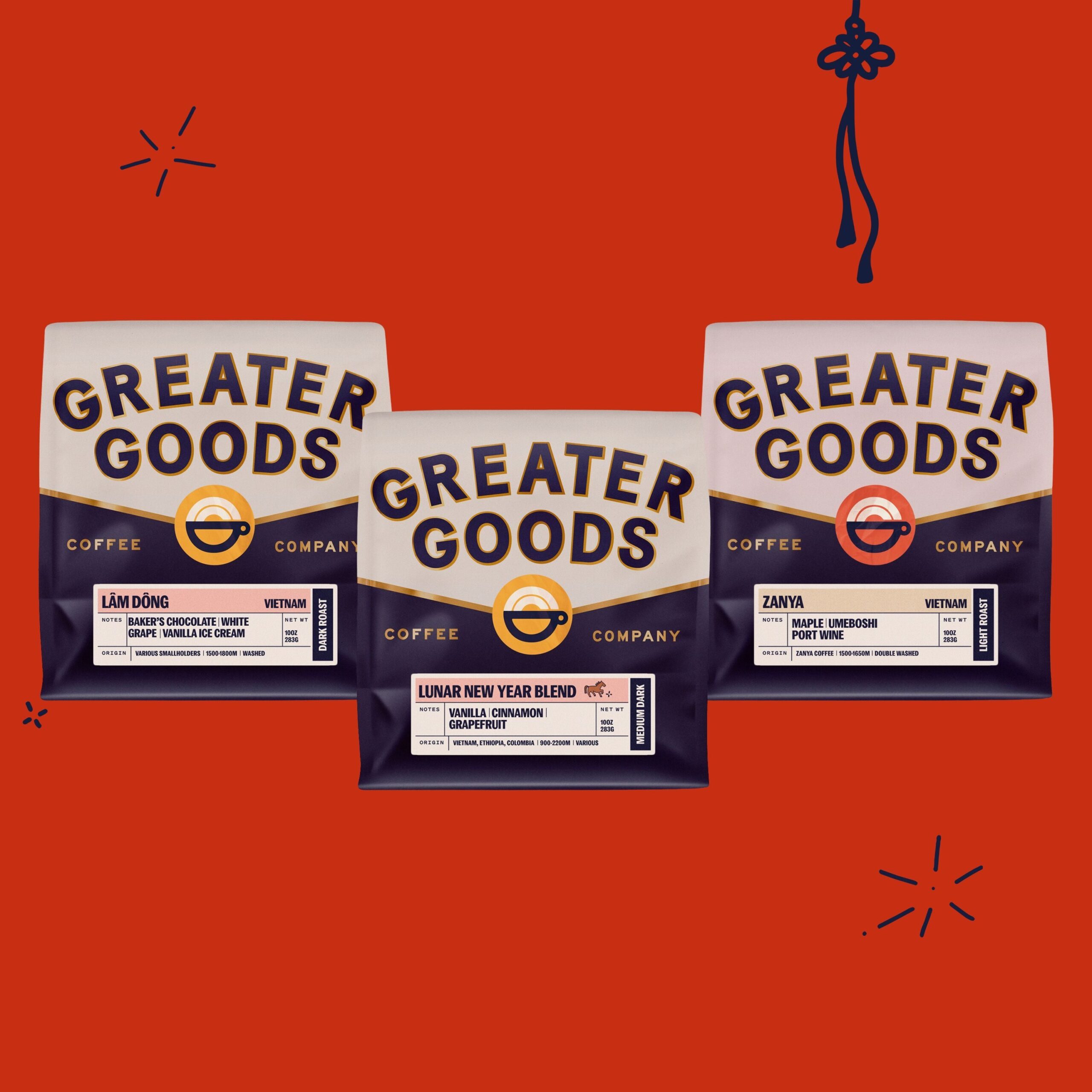 Lunar New Year Bundle by Greater Goods Roasting