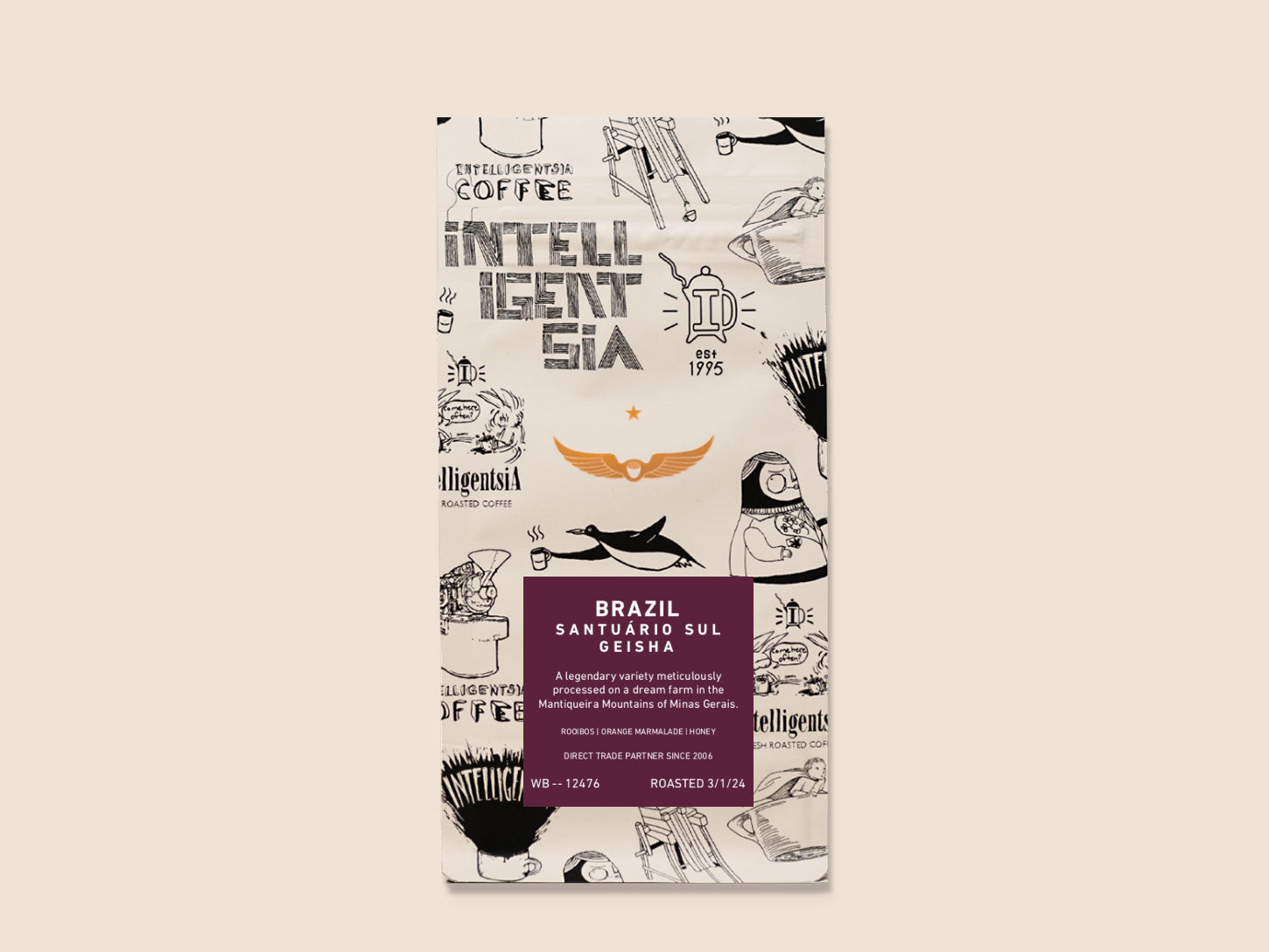 Brazil Santuário Sul Geisha 7oz by Intelligentsia Coffee