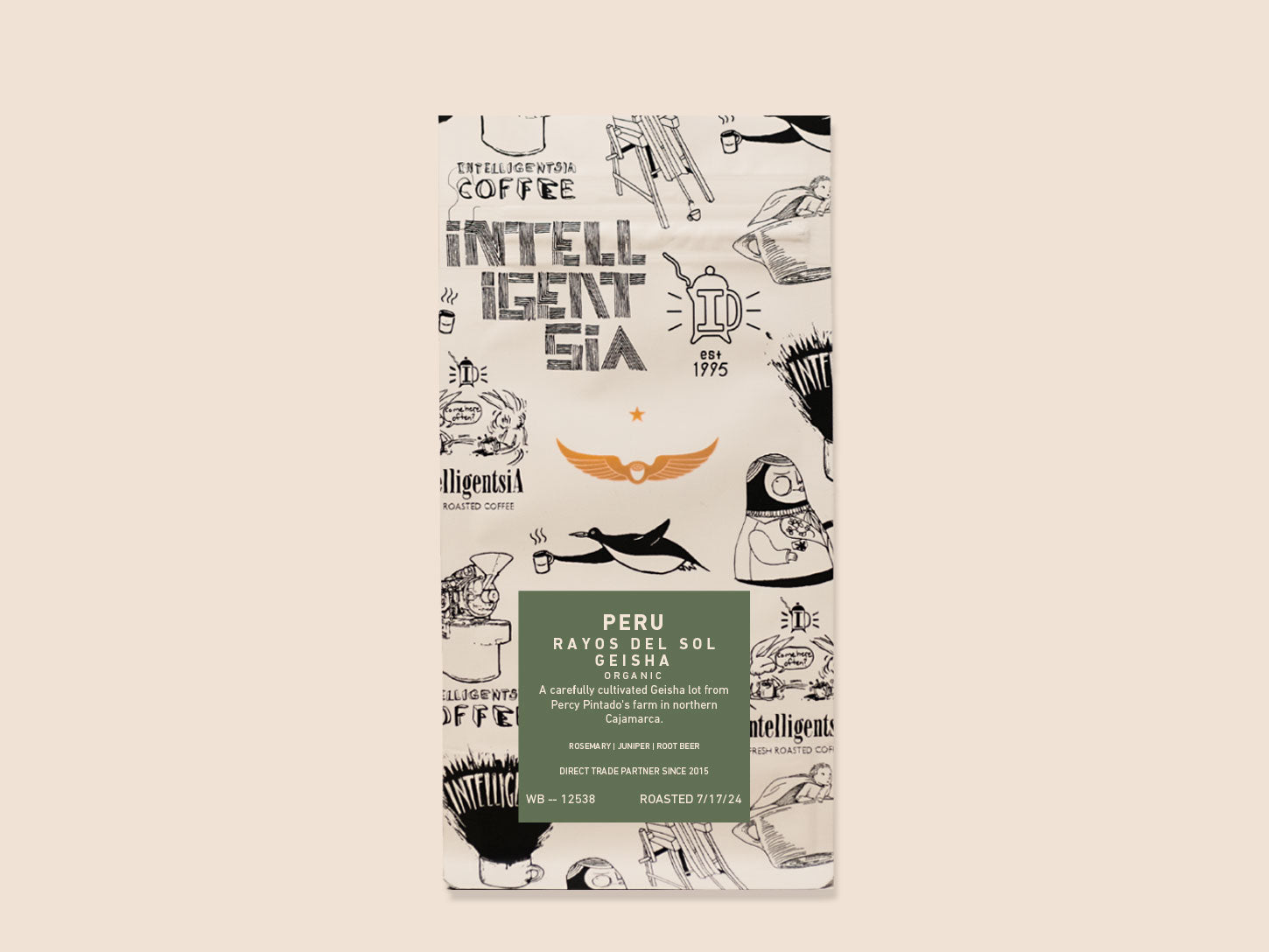 Peru Rayos del Sol Geisha 7oz by Intelligentsia Coffee