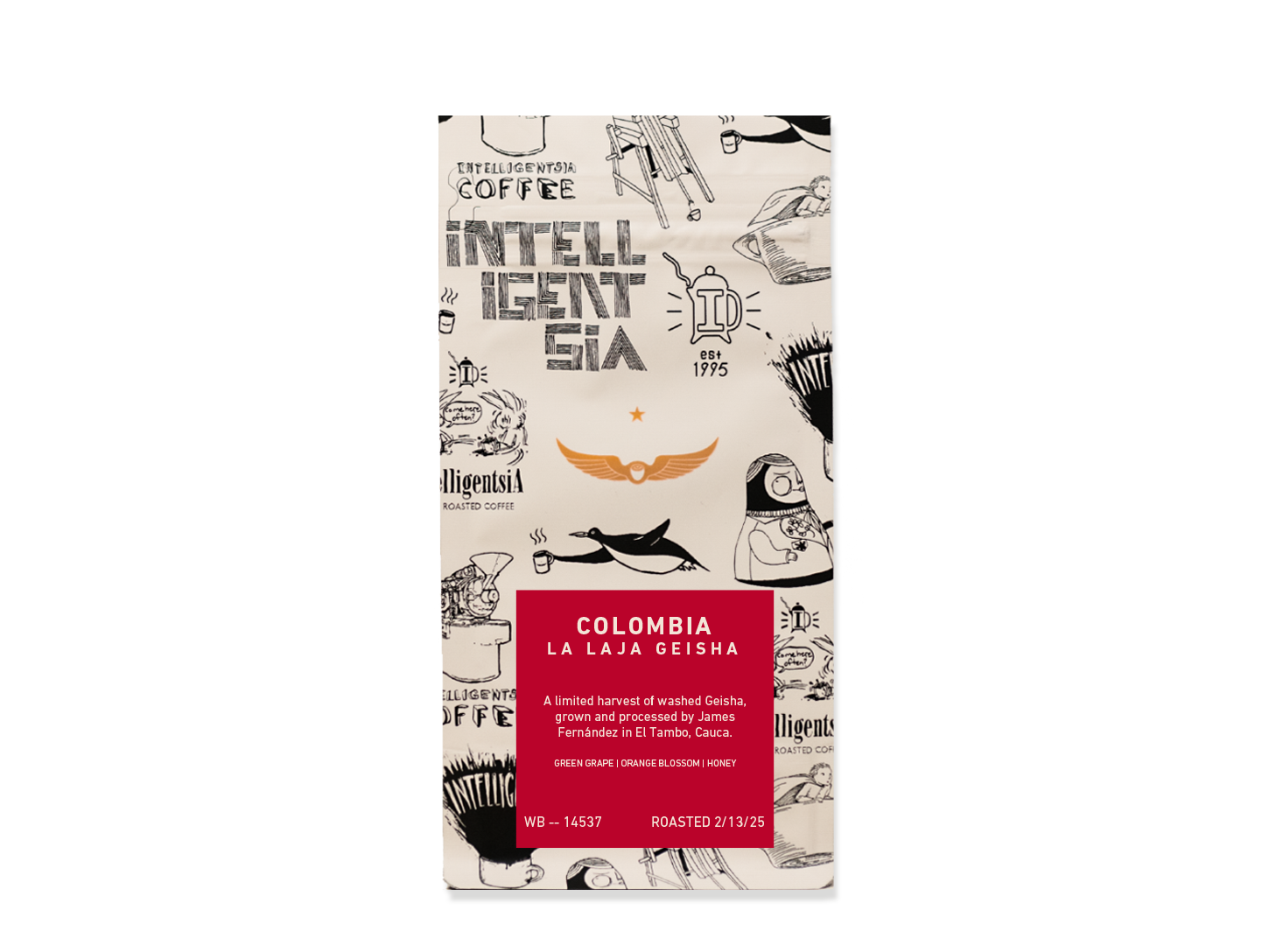 Colombia La Laja Geisha 7oz by Intelligentsia Coffee