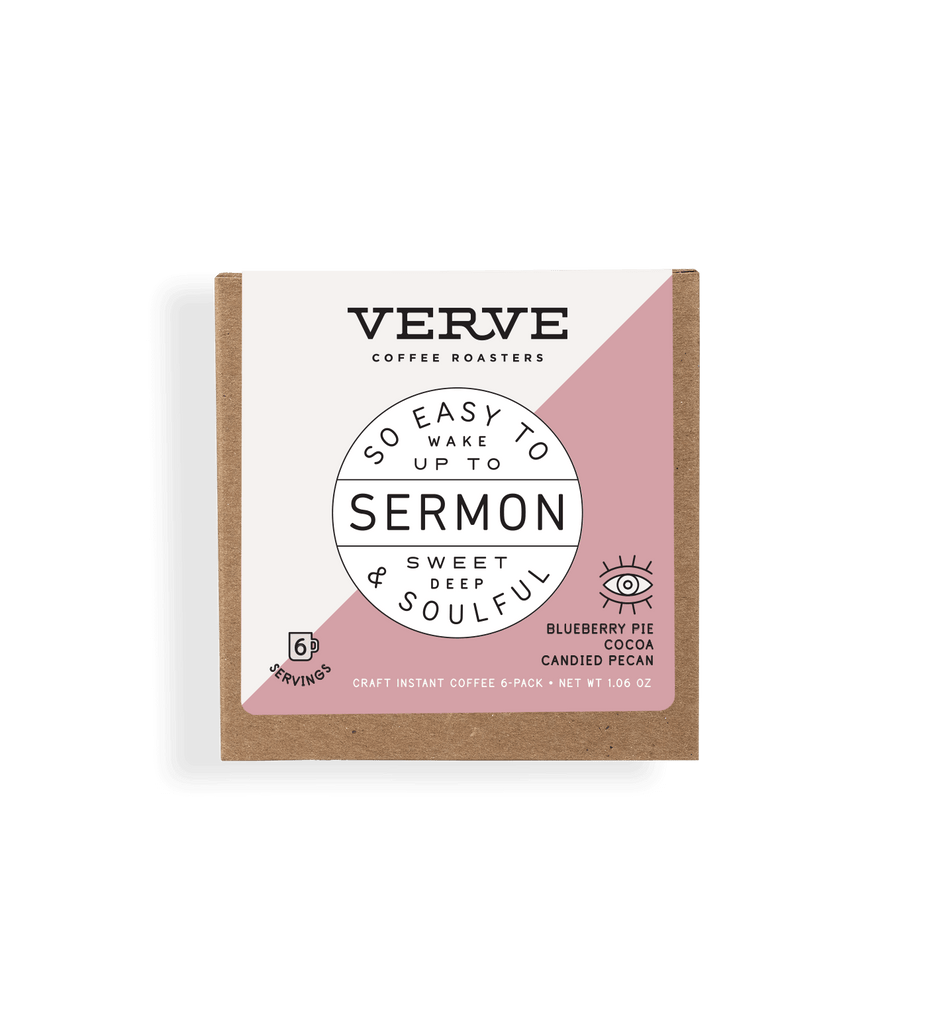 Sermon Craft Instant Coffee 6 Pack by Verve Coffee