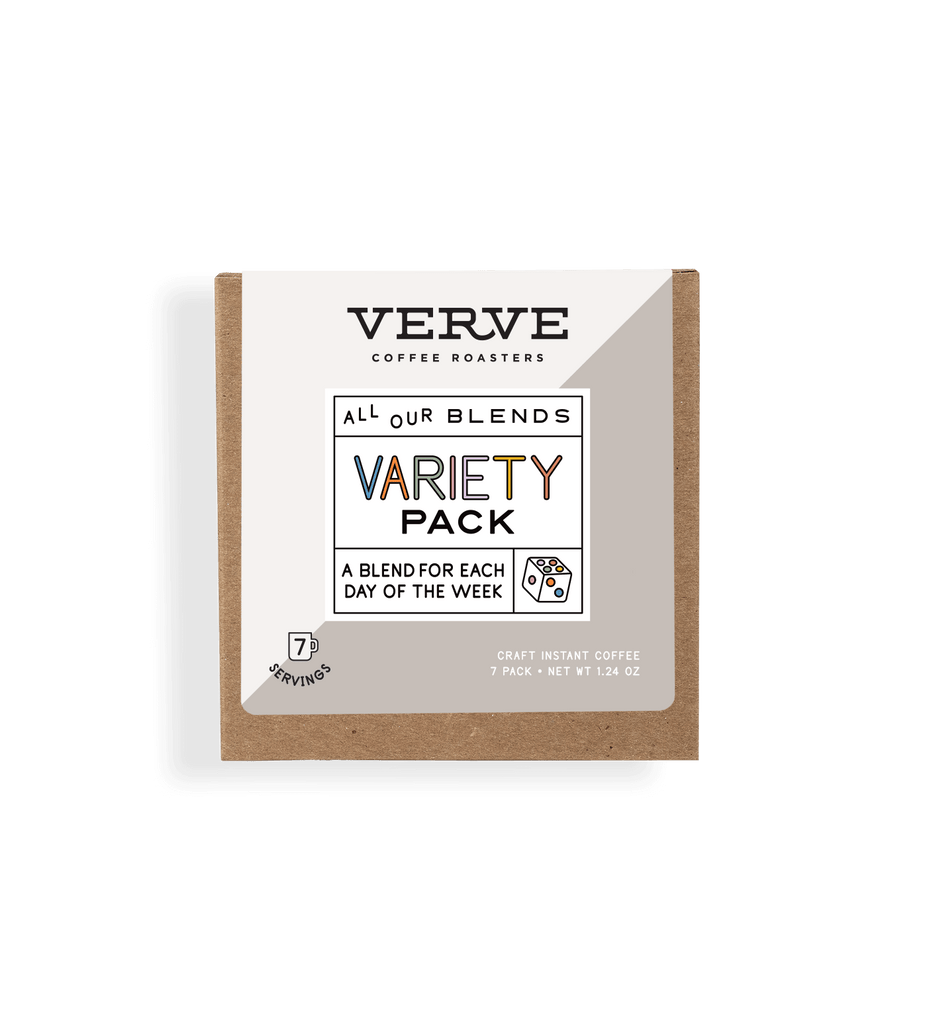 Craft Instant Coffee Variety 7 Pack by Verve Coffee